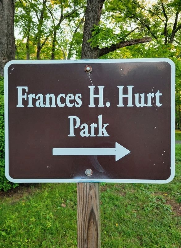 Frances Hurt Park. Click for full size. Frances Hurt Park image. Click for full size.