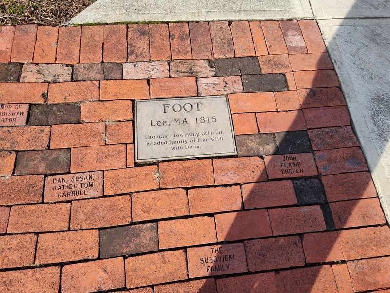 Founders' Walk Marker. Click for full size. Founders' Walk Marker image. Click for full size.