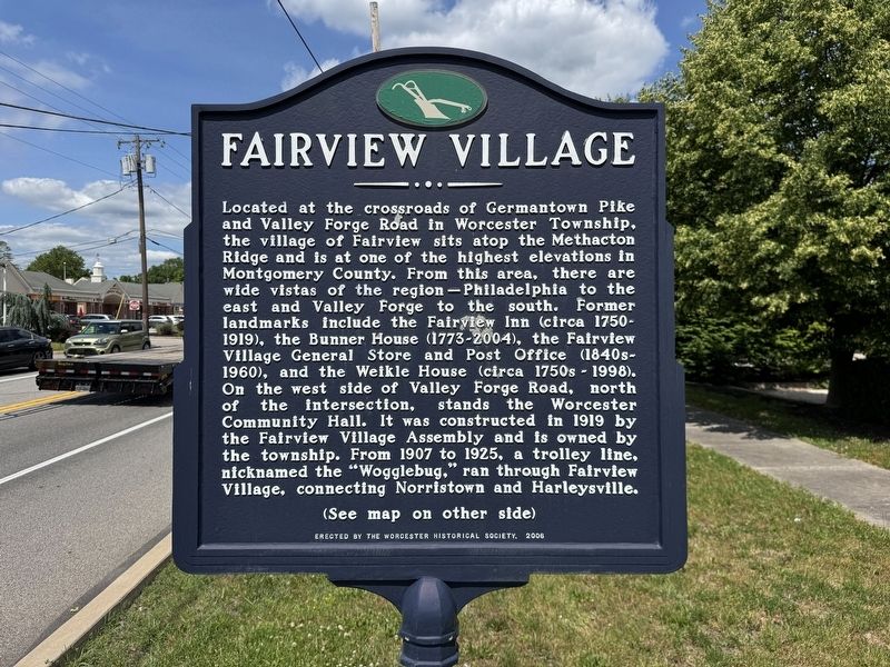 Fairview Village Marker image. Click for full size.
