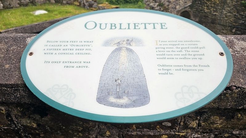 Oubliette Marker image. Click for full size.