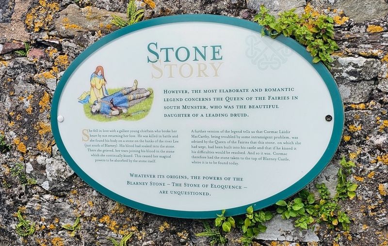 Stone Story Marker - Fourth Panel. Click for full size. Stone Story Marker - Fourth Panel image. Click for full size.
