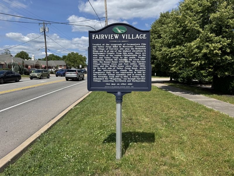 Fairview Village Marker image. Click for full size.
