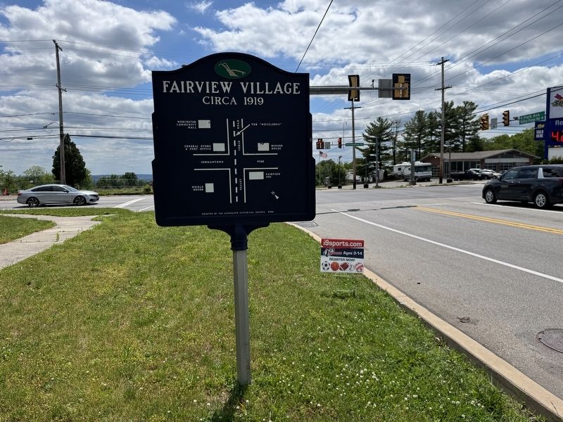 Fairview Village Marker image. Click for full size.
