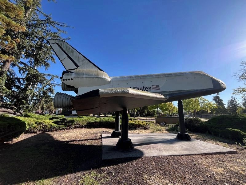 Space Shuttle model. Click for full size. Space Shuttle model image. Click for full size.
