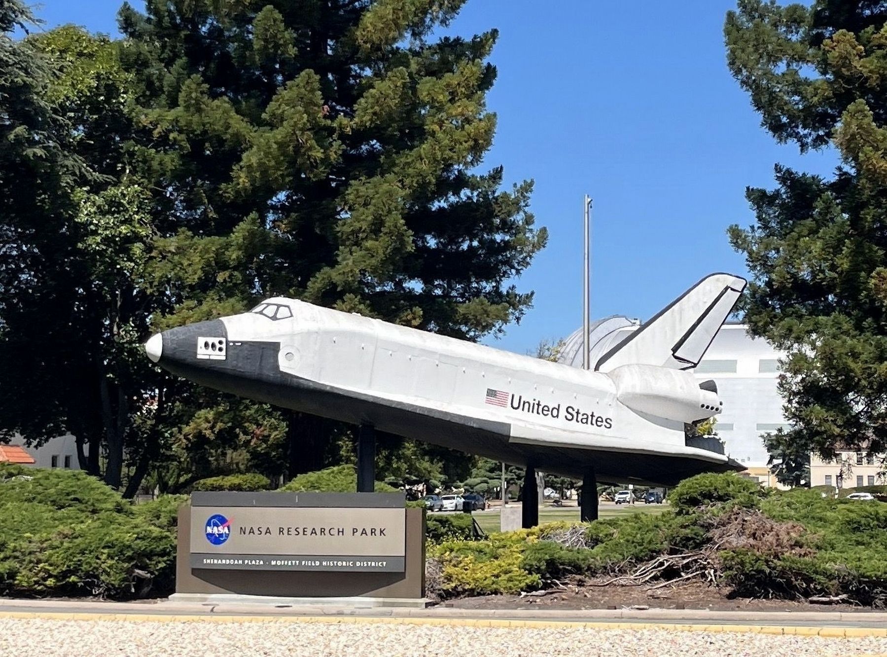 Space Shuttle model. Click for full size. Space Shuttle model image. Click for full size.