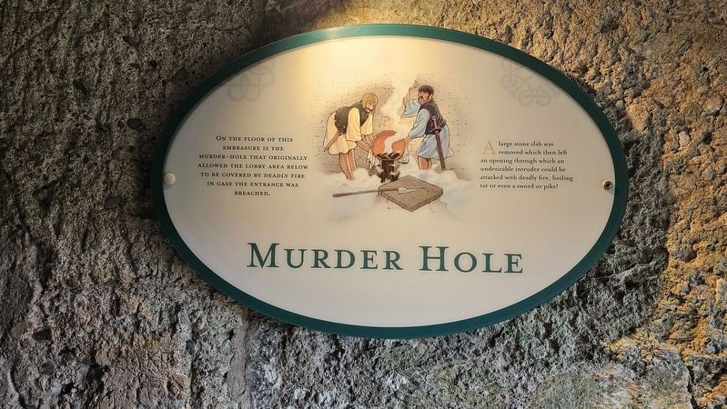 Murder Hole Marker image. Click for full size.