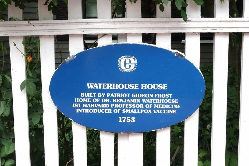 Waterhouse House Marker image. Click for full size.