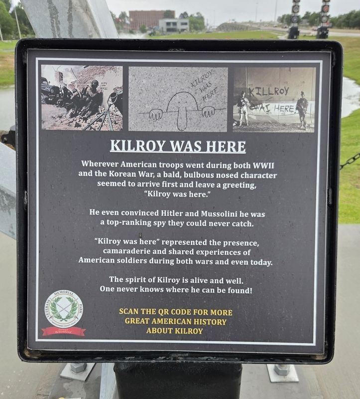 Kilroy Was Here Marker. Click for full size. Kilroy Was Here Marker image. Click for full size.