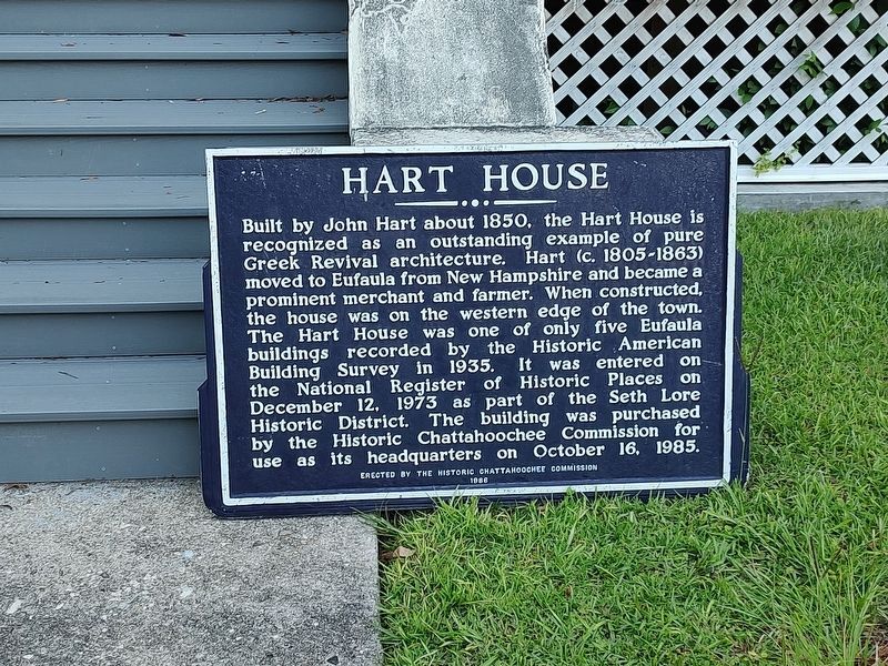Hart House Marker image. Click for full size.