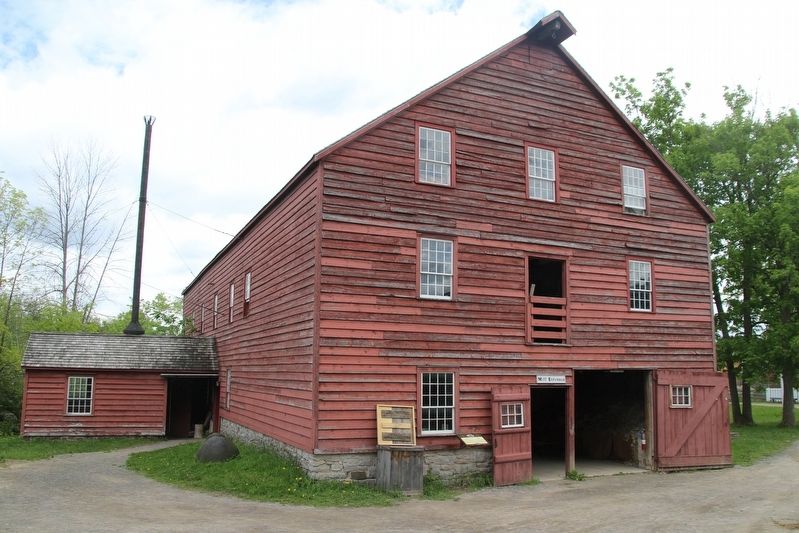 Asselstine's Woolen Factory Marker. Click for full size. Asselstine's Woolen Factory Marker image. Click for full size.