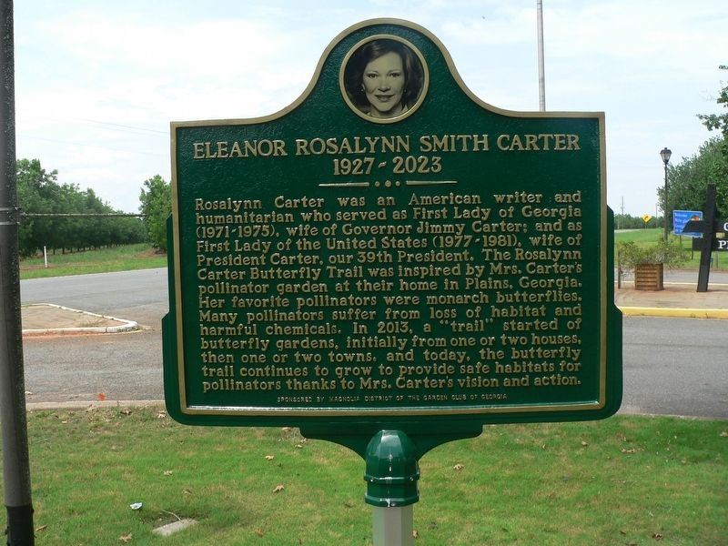 Eleanor Rosalynn Smith Carter 1927-2023 Marker image. Click for full size.