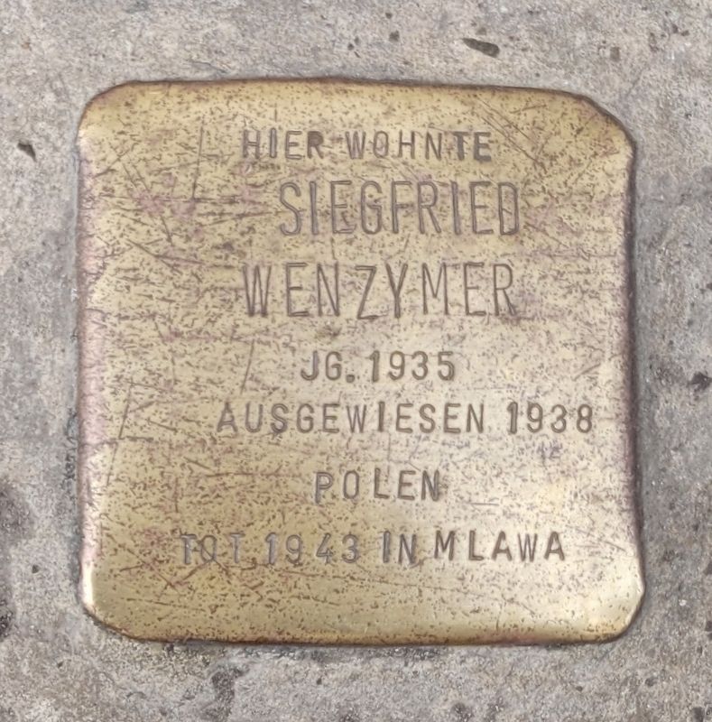 Siegfried Wenzymer Marker image. Click for full size.