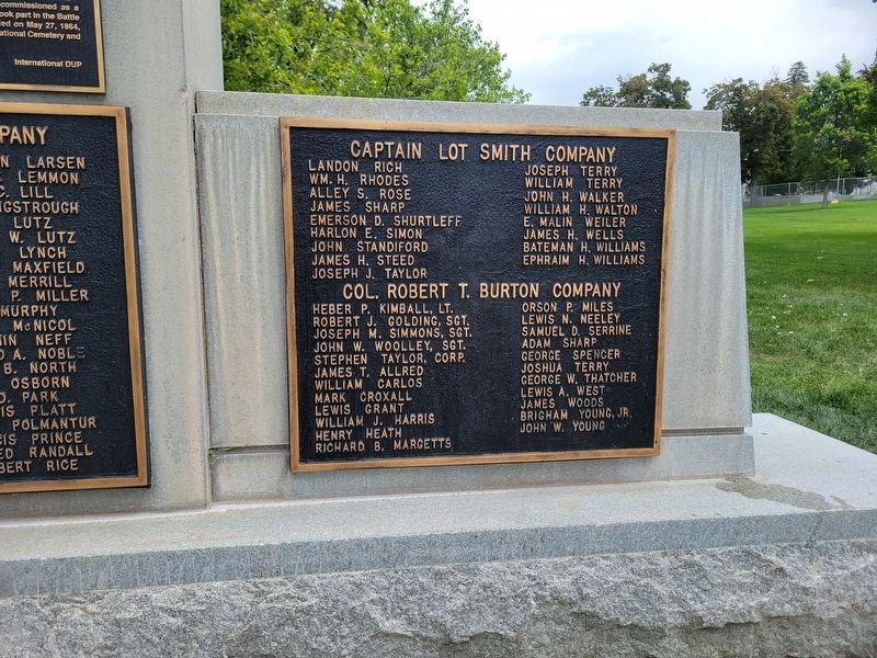 Captain Lot Smith Company #3 image. Click for full size.