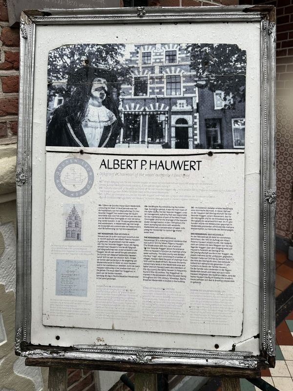 Plaque with additional information on the Koggehuis. Click for full size. Plaque with additional information on the Koggehuis image. Click for full size.