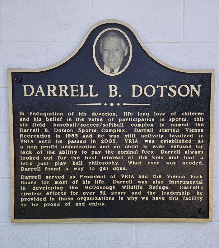 Darrell B. Dotson Marker image. Click for full size.