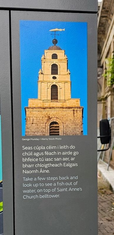 Eaglais Naomh �ine / St Anne�s Church Marker image. Click for full size.