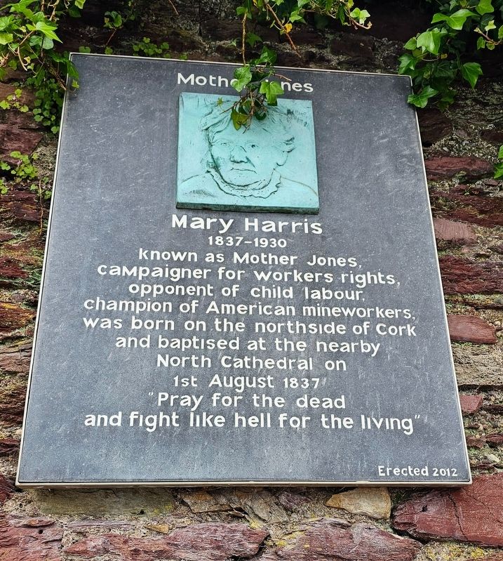 Mother Jones Marker image. Click for full size.