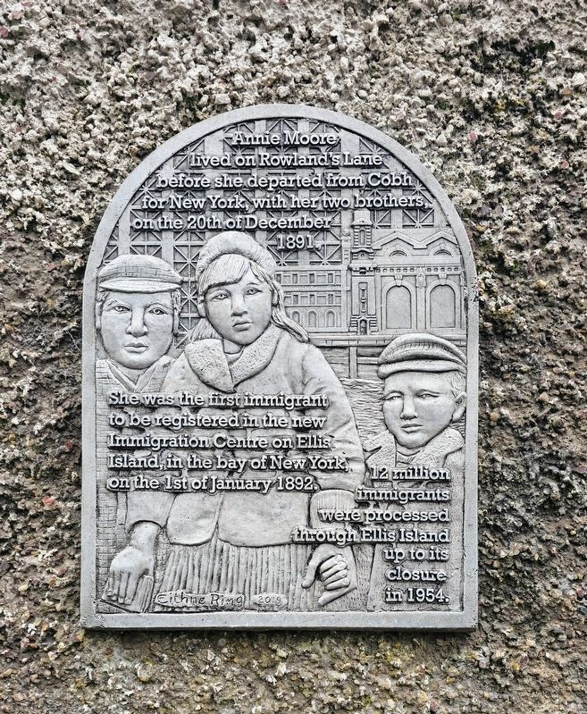 Annie Moore Marker image. Click for full size.