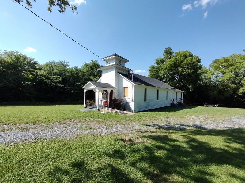 Bethelonia Missionary Baptist Church & Marker. Click for full size. Bethelonia Missionary Baptist Church & Marker image. Click for full size.