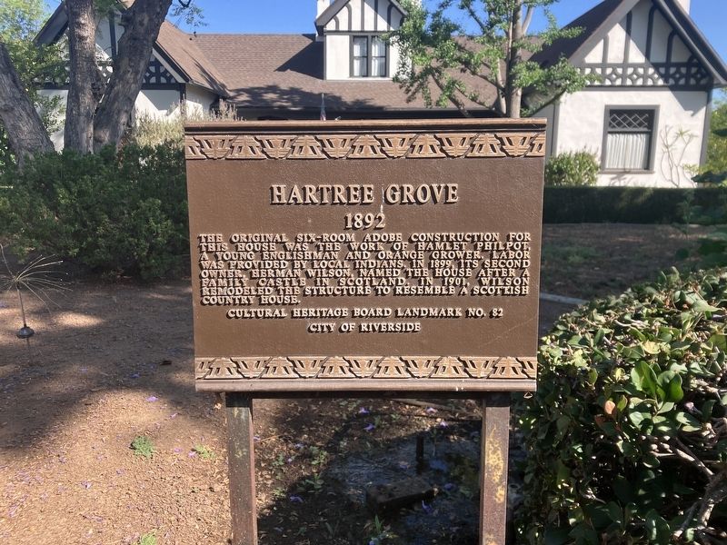 Hartree Grove Marker. Click for full size. Hartree Grove Marker image. Click for full size.