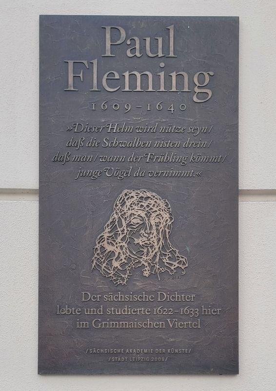 Paul Fleming Marker image. Click for full size.