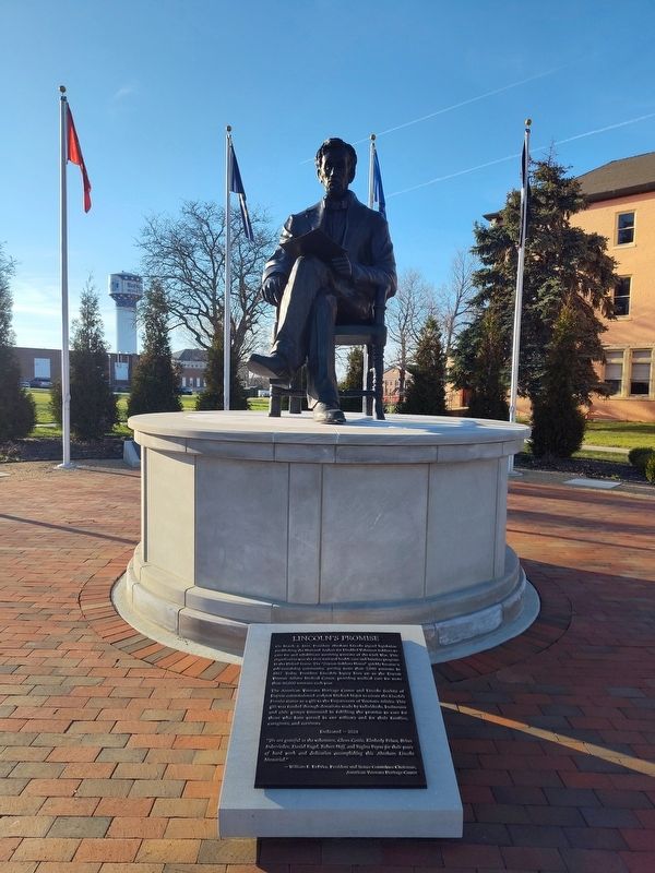 Lincoln's Promise Marker image. Click for full size.
