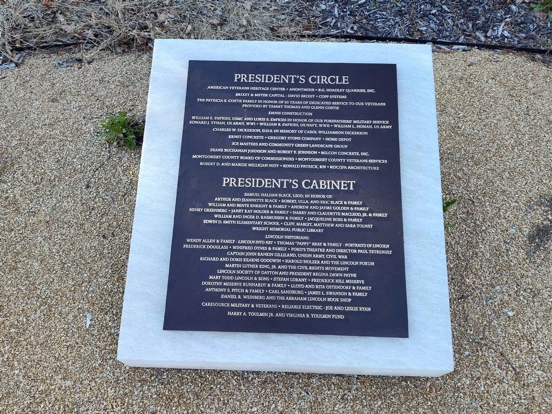 Lincoln's Promise Marker image. Click for full size.