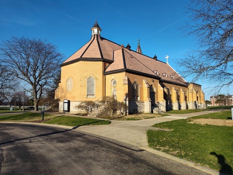 Catholic Chapel (Building 119) Marker. Click for full size. Catholic Chapel (Building 119) Marker image. Click for full size.