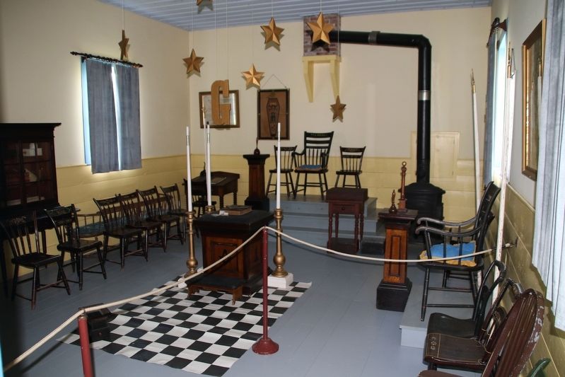 Masonic Lodge. Click for full size. Masonic Lodge image. Click for full size.