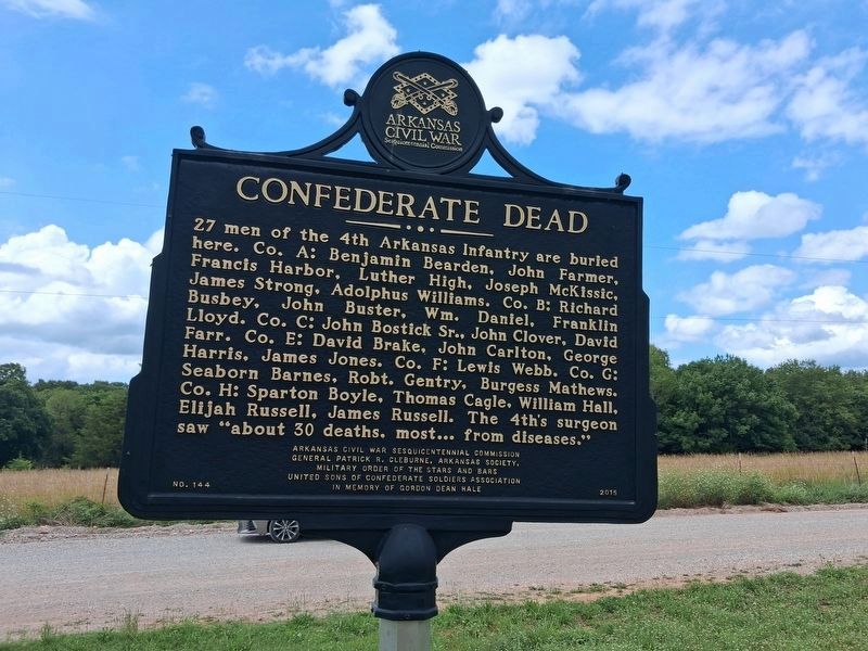 Camp Jackson / Confederate Dead Marker. Click for full size. Camp Jackson / Confederate Dead Marker image. Click for full size.