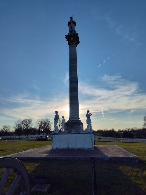 Dayton National Cemetery Civil War Memorial. Click for full size. Dayton National Cemetery Civil War Memorial image. Click for full size.