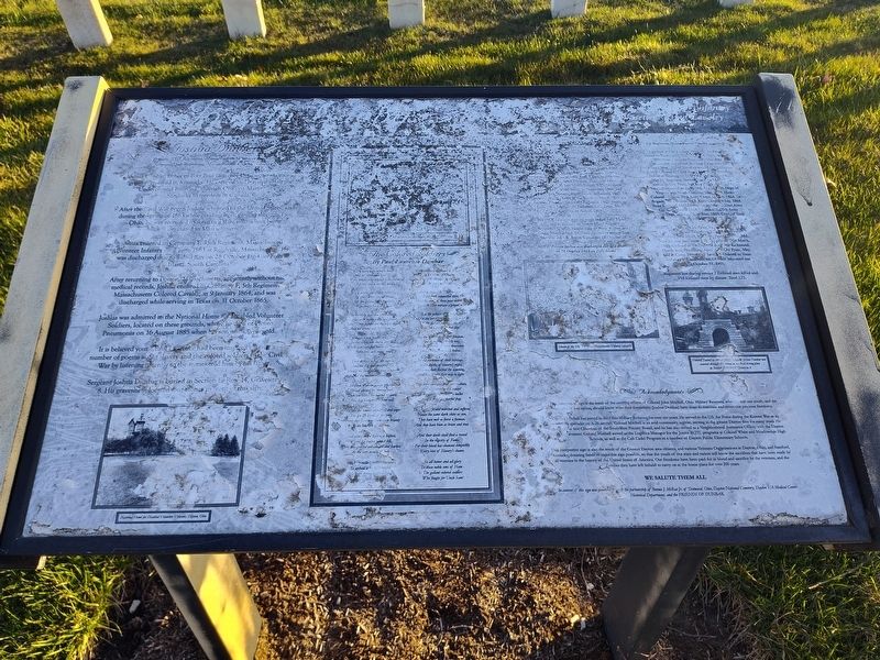 Infantry Massachusetts 1st Cavalry Marker image. Click for full size.