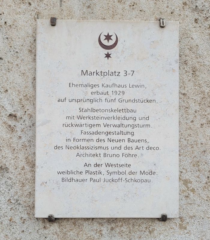 Marktplatz 3-7 Marker image. Click for full size.