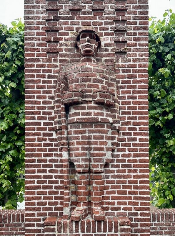 Oorlogsmonument Medemblik / Medemblik War Memorial - detail. Click for full size. Oorlogsmonument Medemblik / Medemblik War Memorial - detail image. Click for full size.