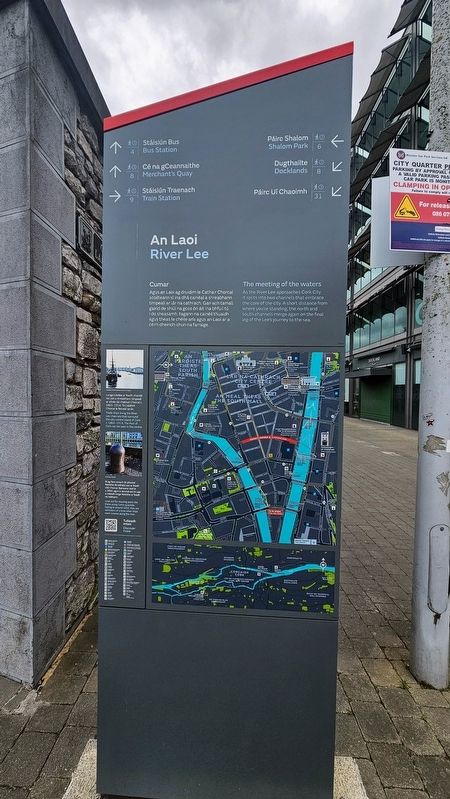 An Laoi / River Lee Marker image. Click for full size.