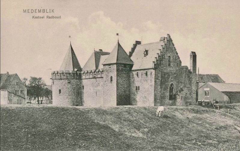 Kasteel Radboud (mentioned on the marker). Click for full size. Kasteel Radboud (mentioned on the marker) image. Click for full size.
