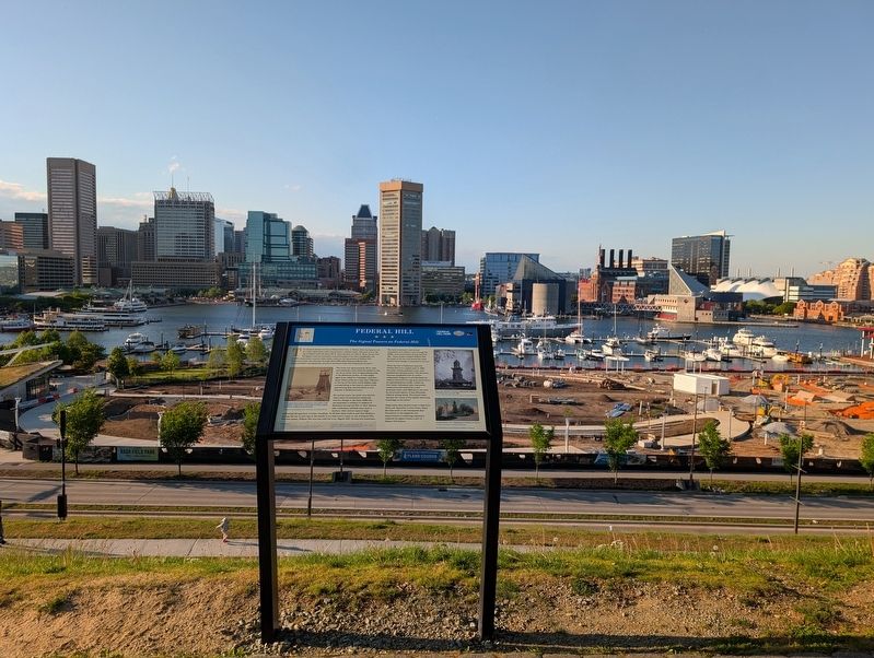 Federal Hill Marker. Click for full size. Federal Hill Marker image. Click for full size.