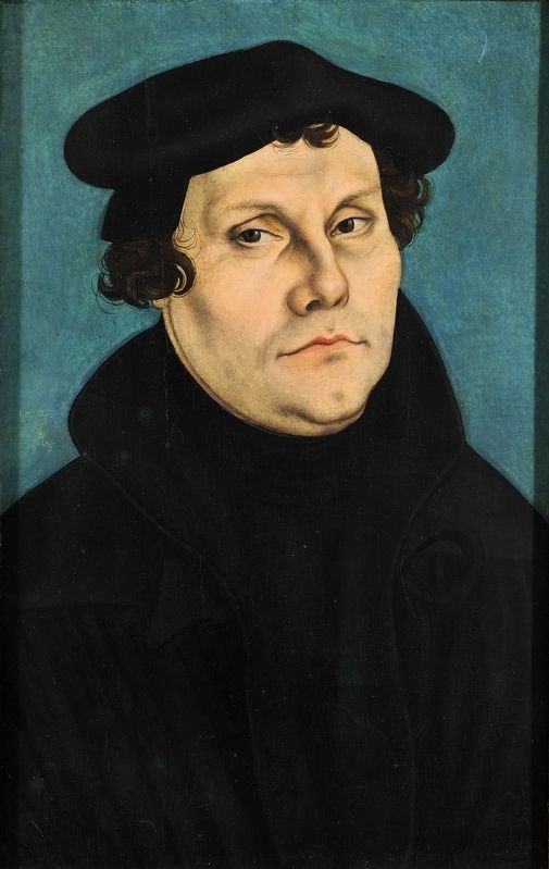 Portrait of Martin Luther. Click for full size. Portrait of Martin Luther image. Click for full size.