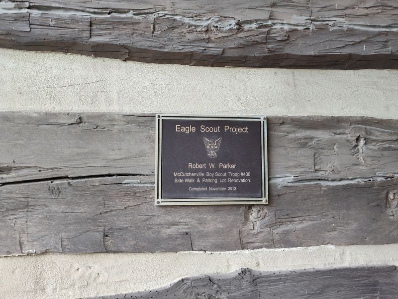 Overland Inn Marker image. Click for full size.