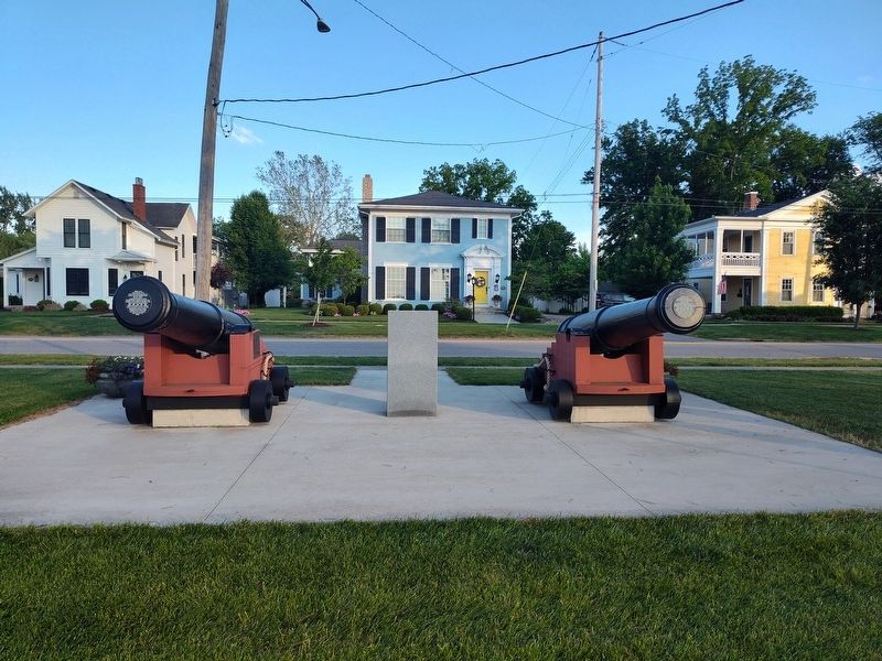 The Story of the Riverside Park Cannons Marker image. Click for full size.
