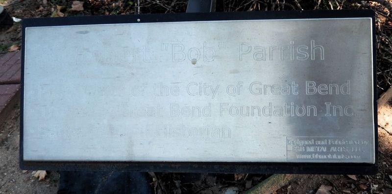 Santa Fe Trail Marker Dedication. Click for full size. Santa Fe Trail Marker Dedication image. Click for full size.