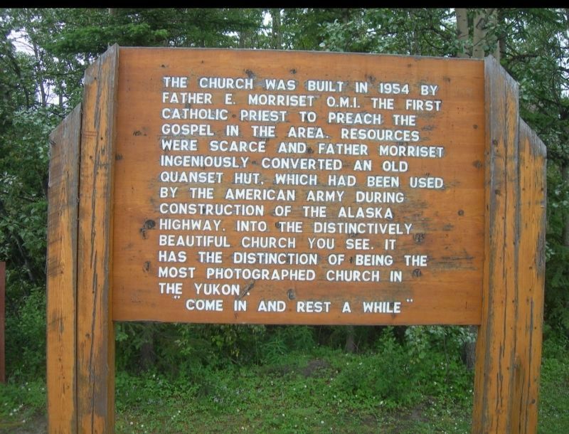 Our Lady of the Way Catholic Church Marker image. Click for full size.