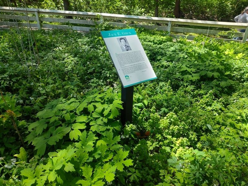Jack E. Gieck Marker. Click for full size. Jack E. Gieck Marker image. Click for full size.