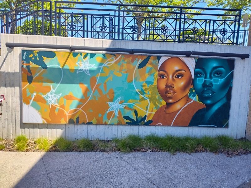 Derin Fletcher Mural "Women Of Valor" image. Click for full size.