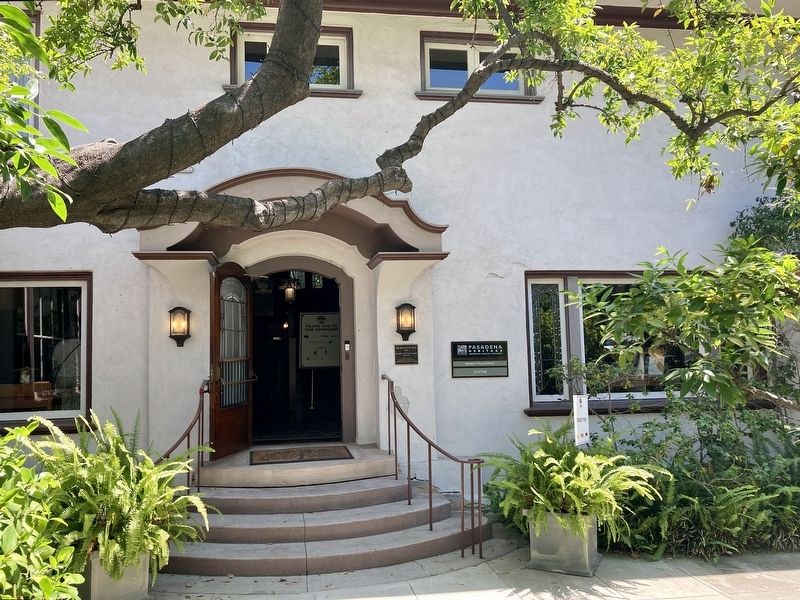 Blinn House and Marker image. Click for full size.