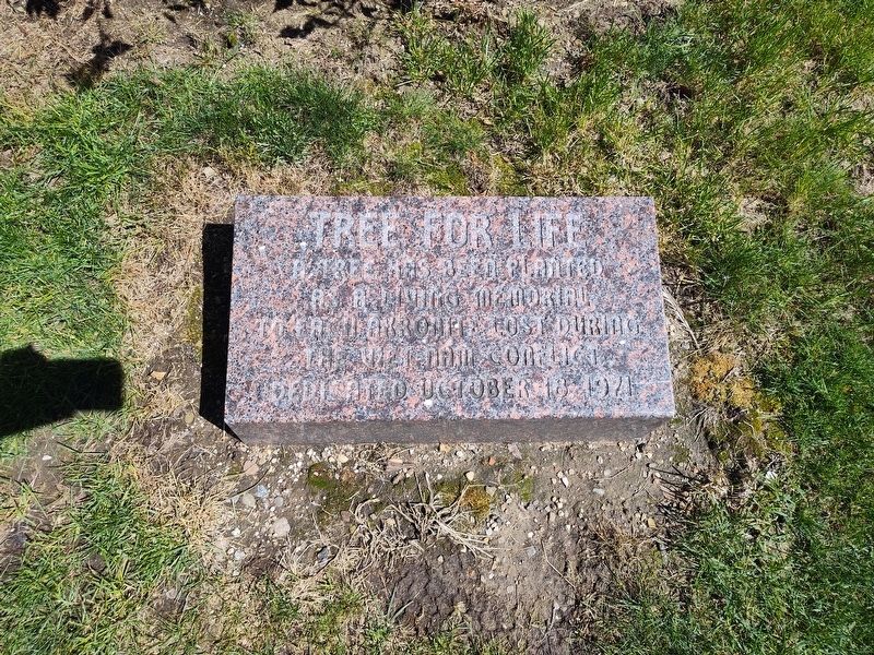 Tree For Life Marker. Click for full size. Tree For Life Marker image. Click for full size.