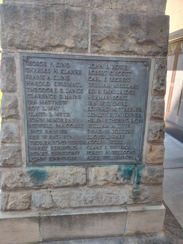 Summit County World War II Veterans Memorial. Click for full size. Summit County World War II Veterans Memorial image. Click for full size.