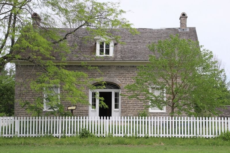 Loucks Farm House Marker image. Click for full size.
