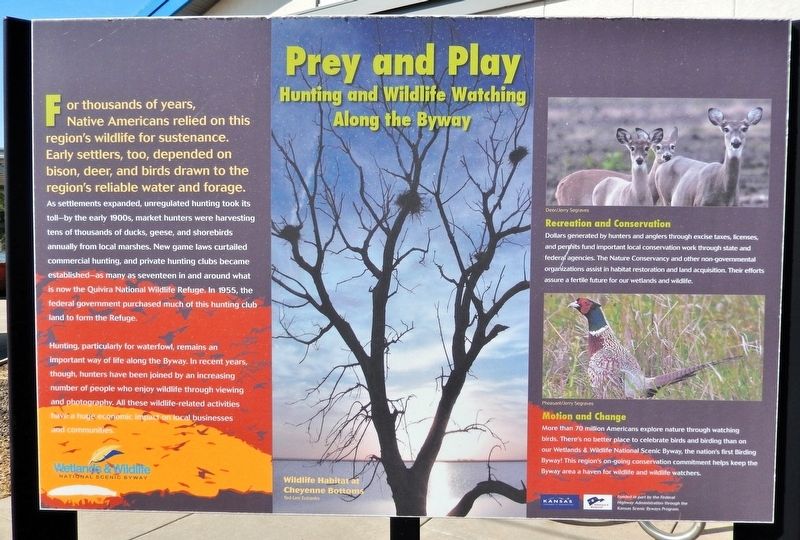 Prey and Play Marker. Click for full size. Prey and Play Marker image. Click for full size.