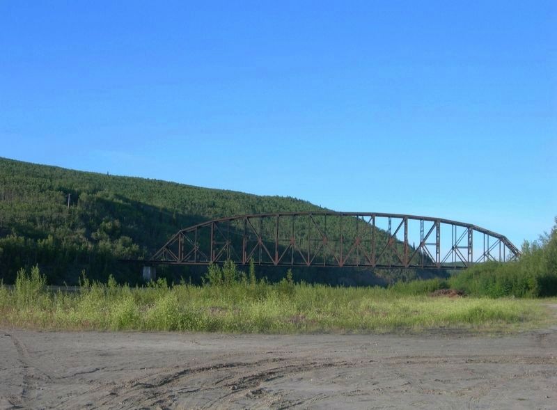 The Old Nenana River bridge. Click for full size. The Old Nenana River bridge image. Click for full size.